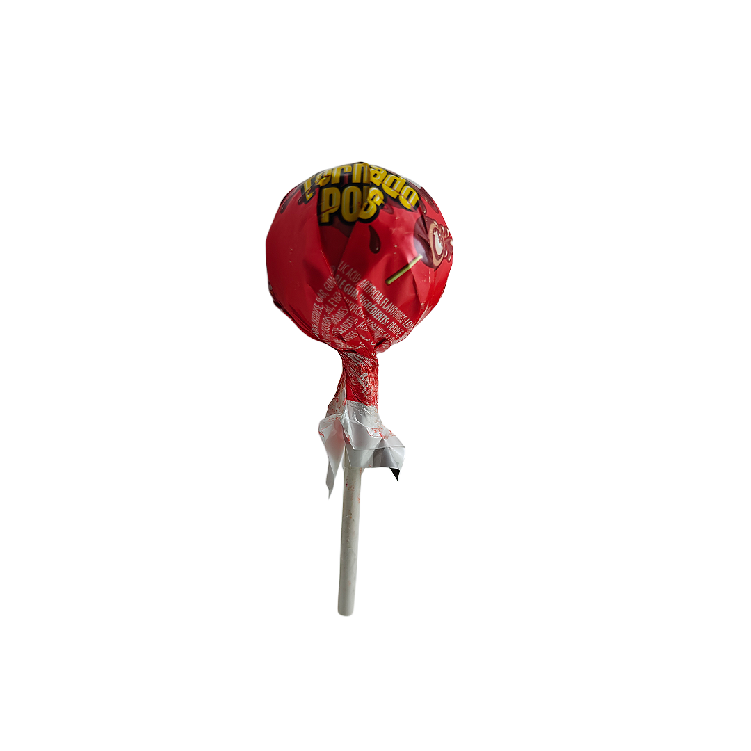 Cola Flavour Tornado Pops Lollipop Zed Candy