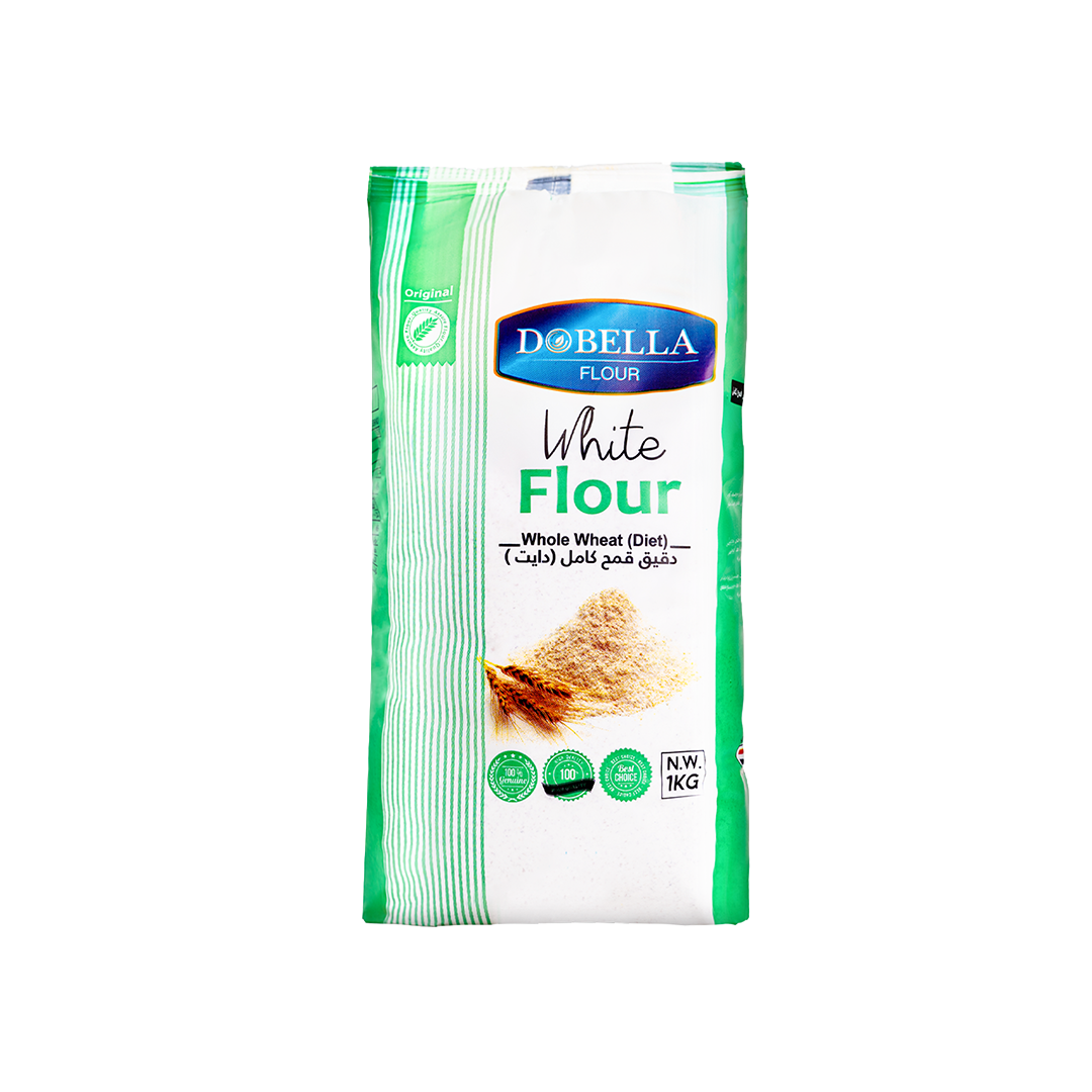 Diet Whole Wheat White Flour Dobella 1 kg