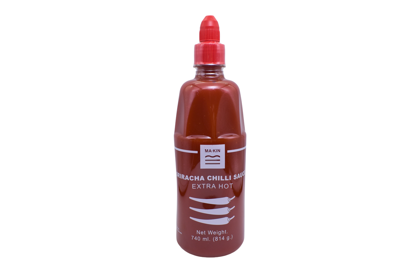 Extra Hot Sriracha Chilli Sauce Ma-Kin 740 ml