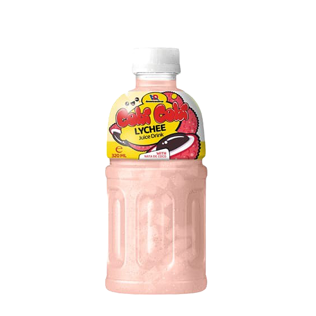 Lychee Juice Drink With Coconut Jelly Cobi Cobi 320 ml