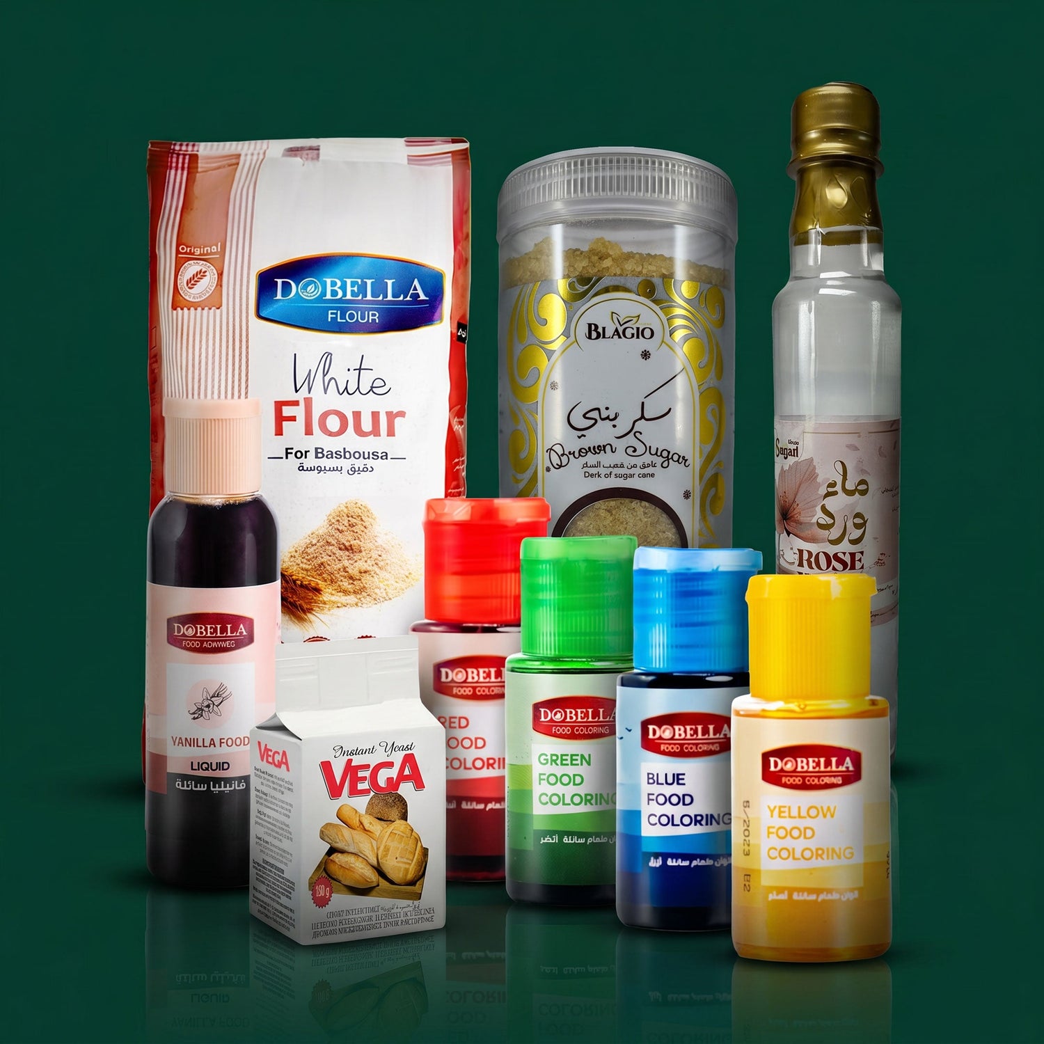Flour and confectionery