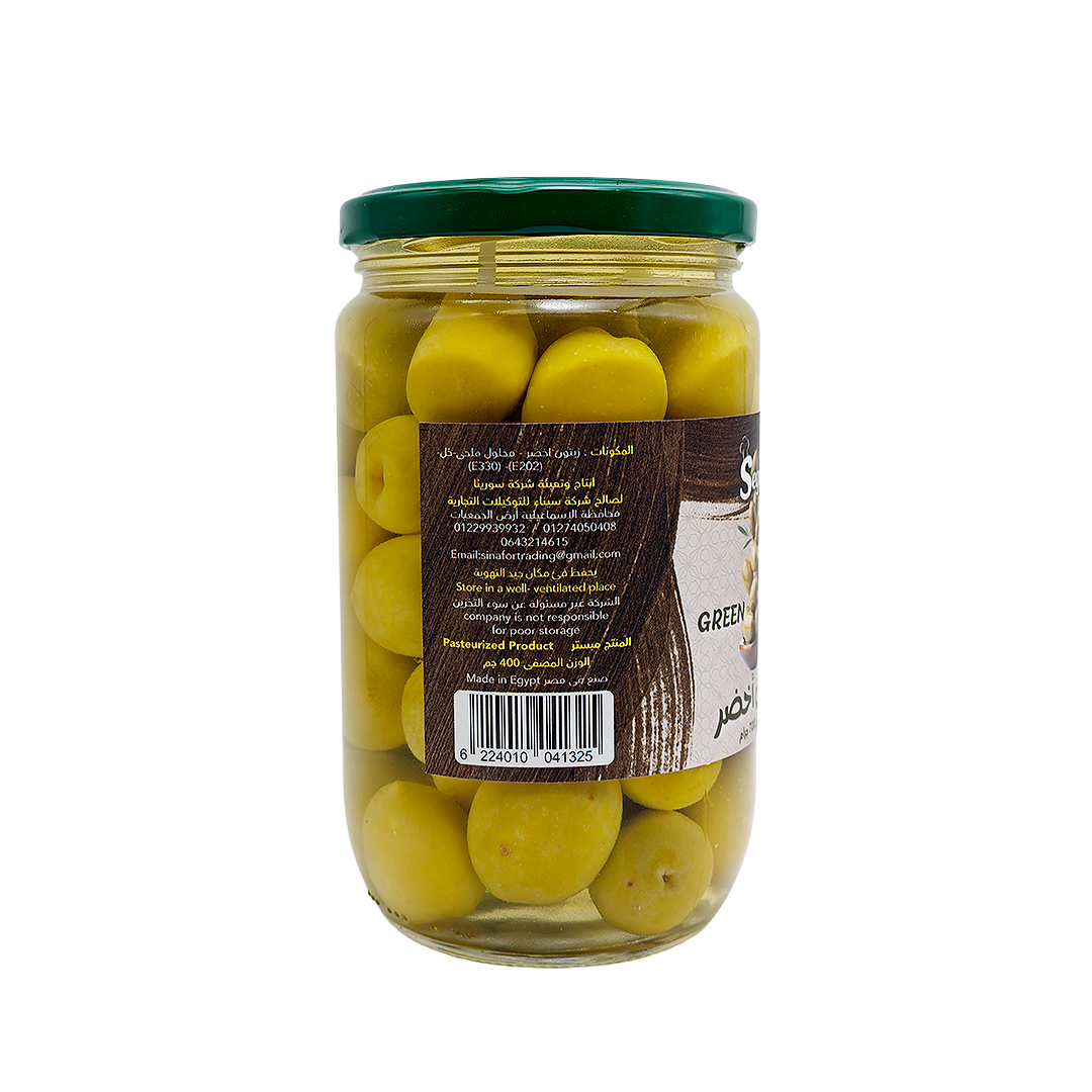 Pickled Green Olives Segal 720 g