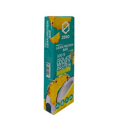 Pina Colada White Chocolate Lean Protein Bar Zero 50 g