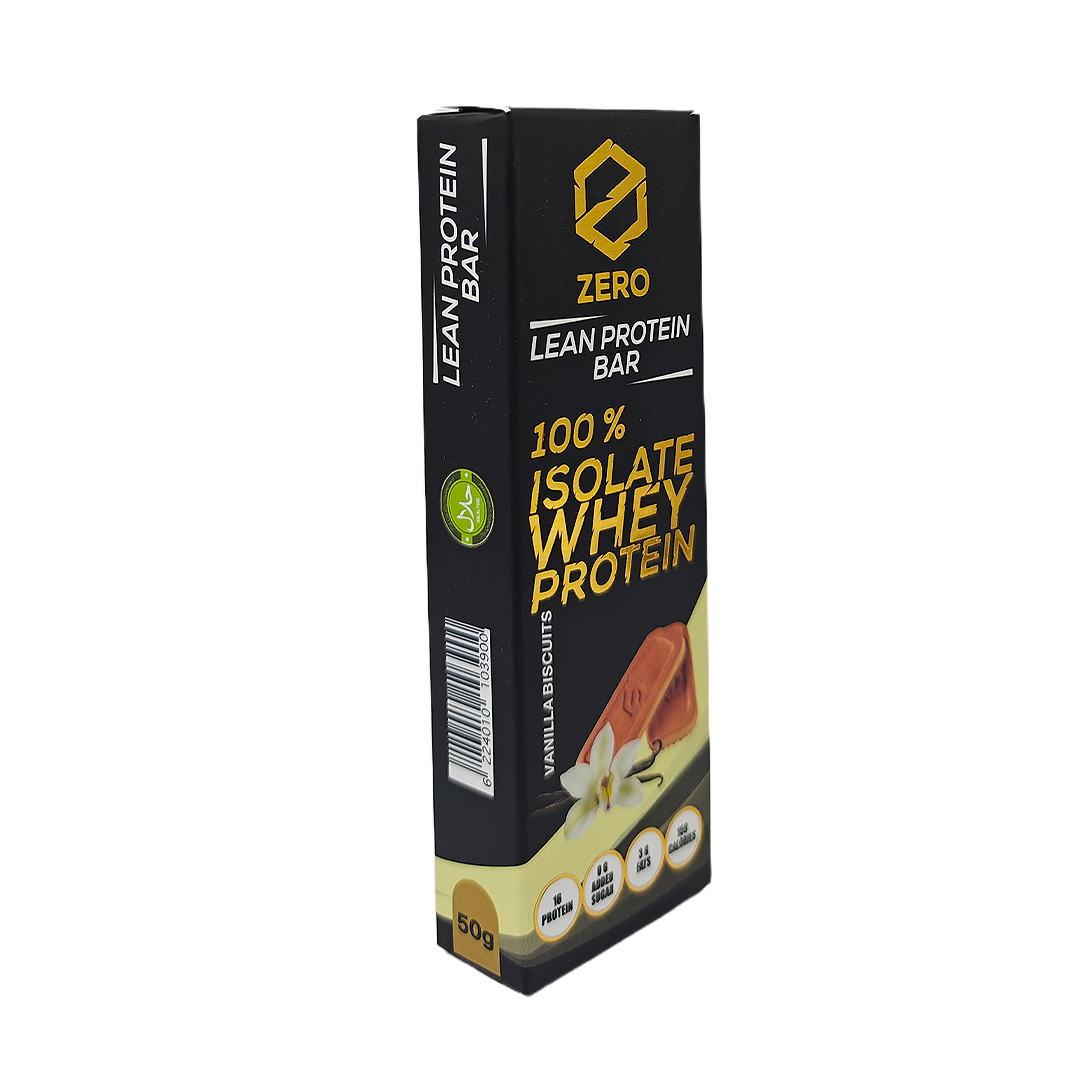 Vanilla Biscuits Lean Protein Bar Zero 50 g