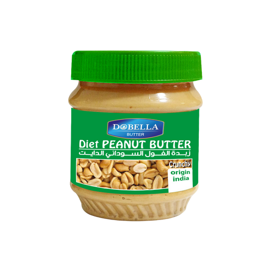 Diet Peanut Butter Crunchy Dobella 340 g