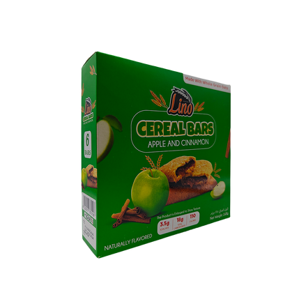 Apple And Cinnamon Cereal Bars 6 Pieces Lino 168 g