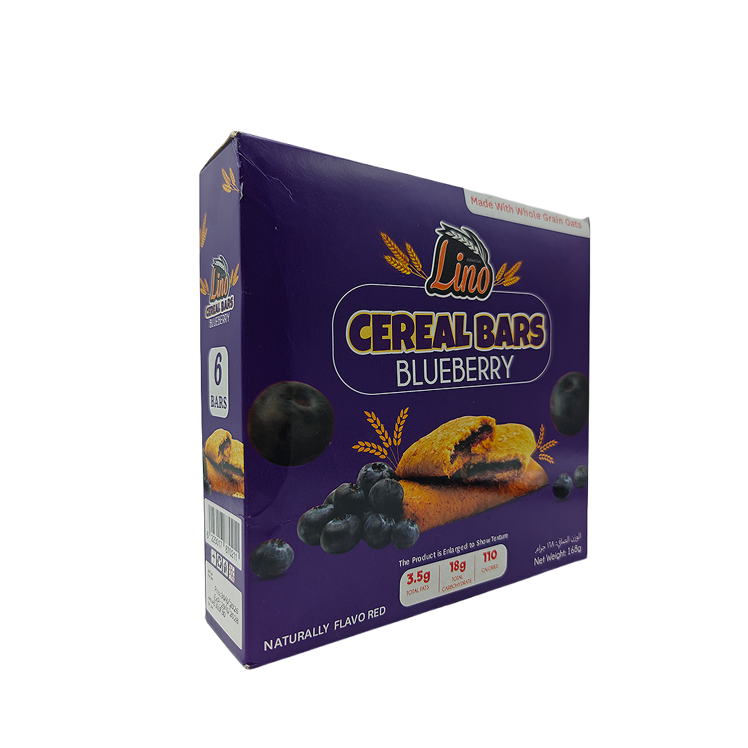 Blueberry Cereal Bars 6 Pieces Lino 168 g