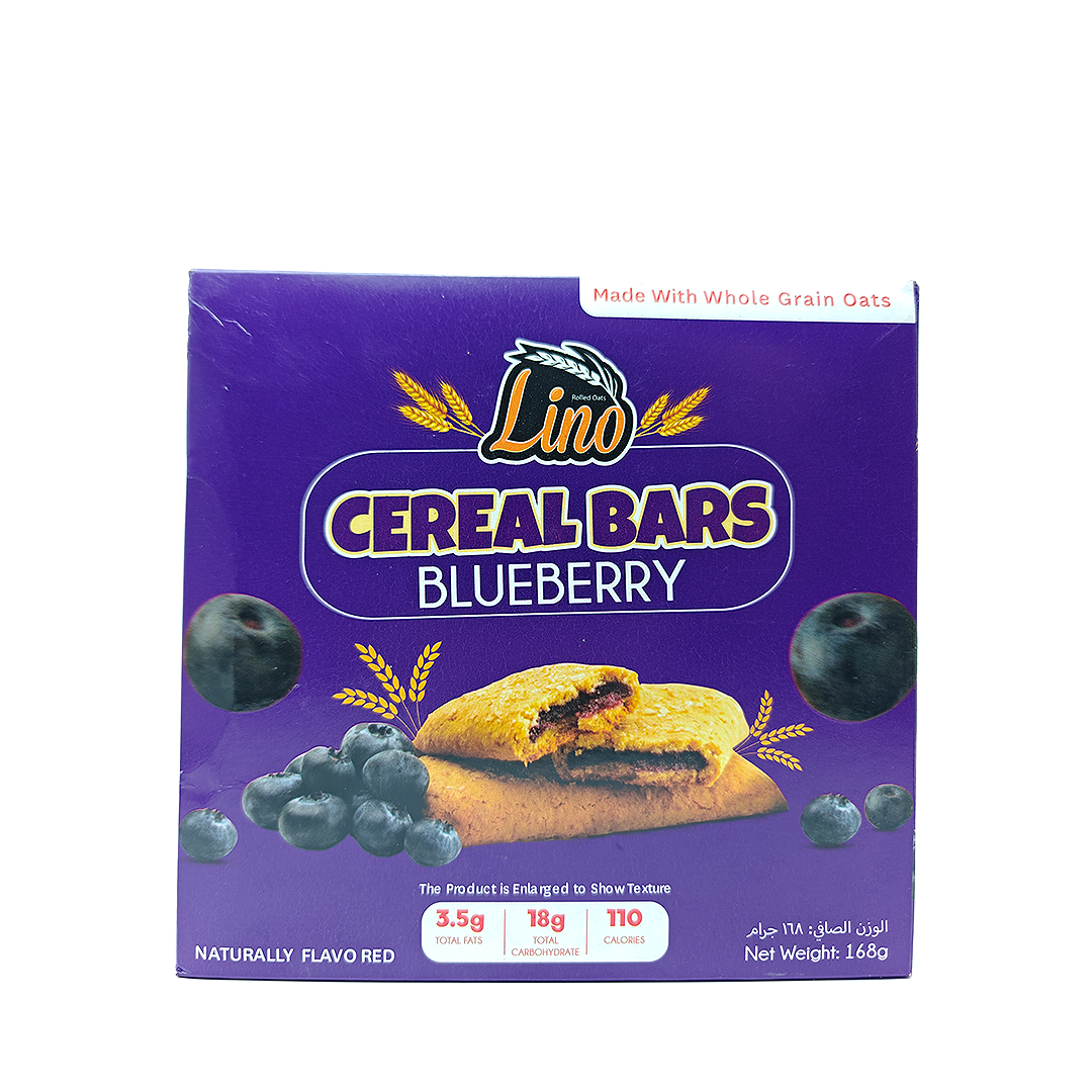Blueberry Cereal Bars 6 Pieces Lino 168 g