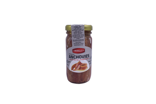 Anchovies Fillets In Sunflower Oil Dobella 90 g