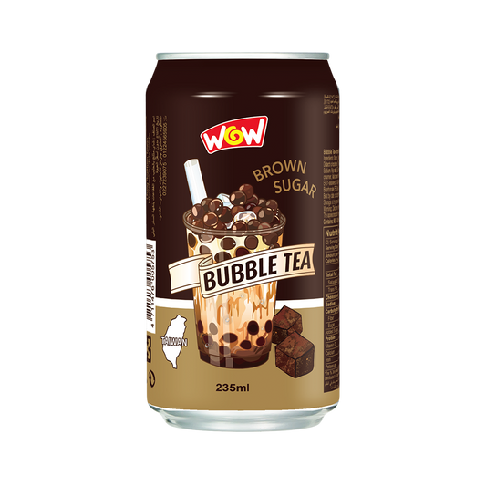 Brown Sugar Canned Bubble Tea Drink Wow 235 ml