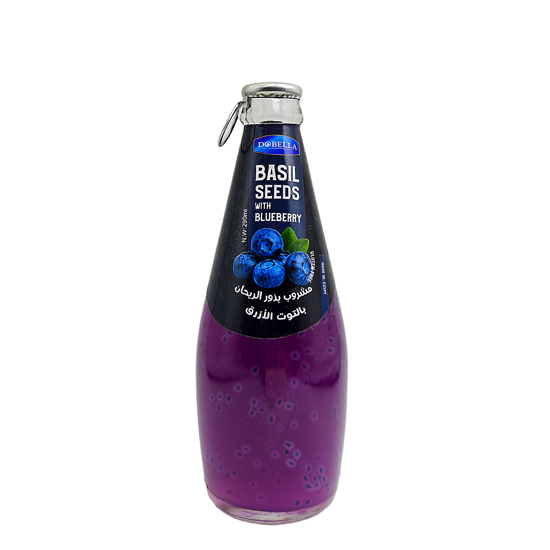 Basil Seed Drink With Blueberry Dobella 290 ml
