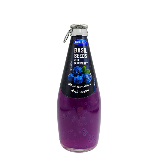 Basil Seed Drink With Blueberry Dobella 290 ml