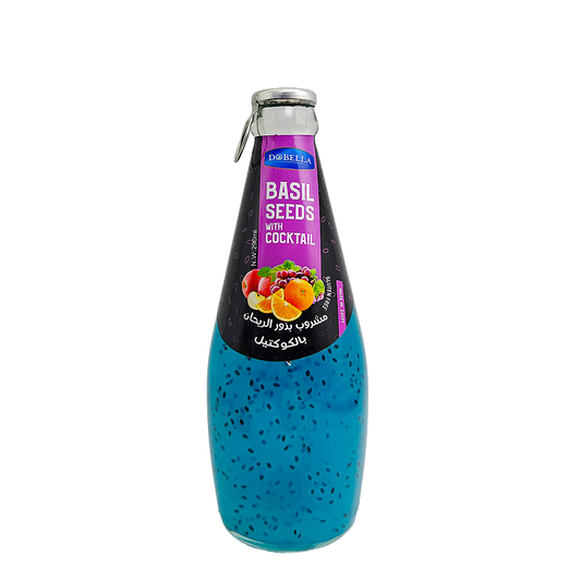 Basil Seed Drink With Cocktail Flavor Dobella 290 ml