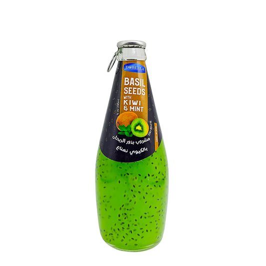 Basil Seed Drink With Kiwi And Mint Dobella 290 ml