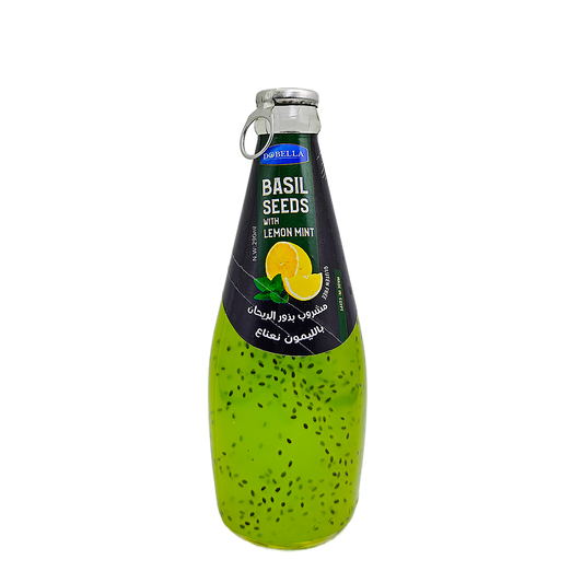 Basil Seed Drink With Lemon And Mint Dobella 290 ml