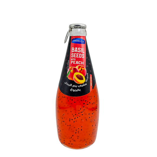 Basil Seed Drink With Peach Dobella 290 ml