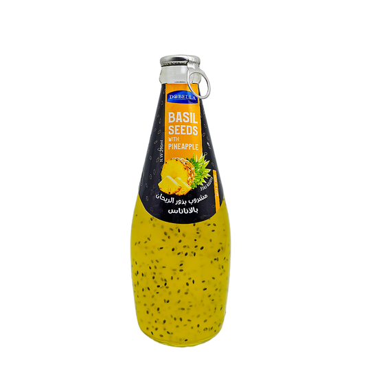 Basil Seed Drink With Pineapple Dobella 290 ml