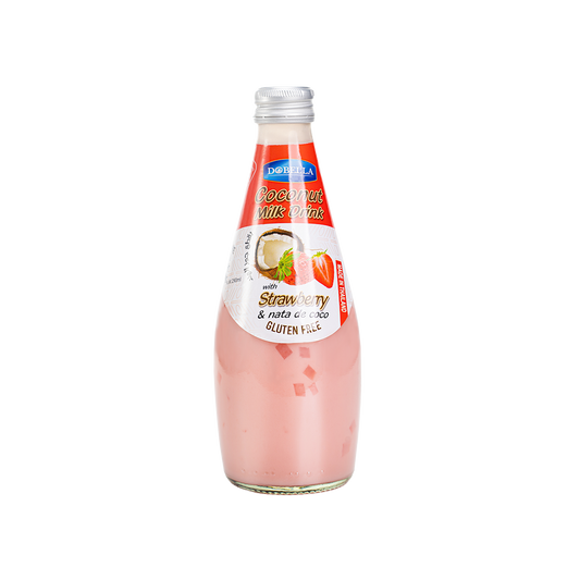 Coconut Milk Drink With Strawberry & Nata De Coco Dobella 290 ml