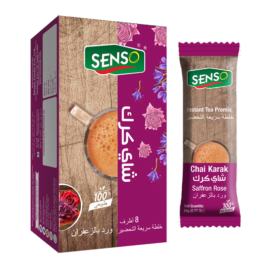 Karak Tea With Rose & Saffron Senso 160g