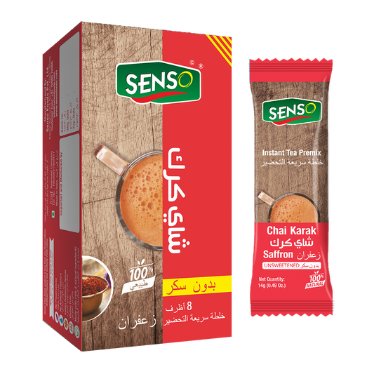 Karak Tea With Saffron Unsweetened Senso 112 g
