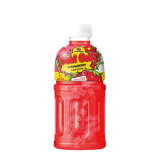 Strawberry Juice Drink With Coconut Jelly Cobi Cobi 320 ml