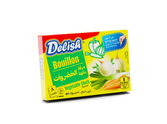 مرقة خضروات ديليش 72 جم